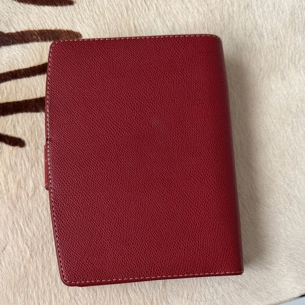 Mercedes-Benz Red Leather Organizer